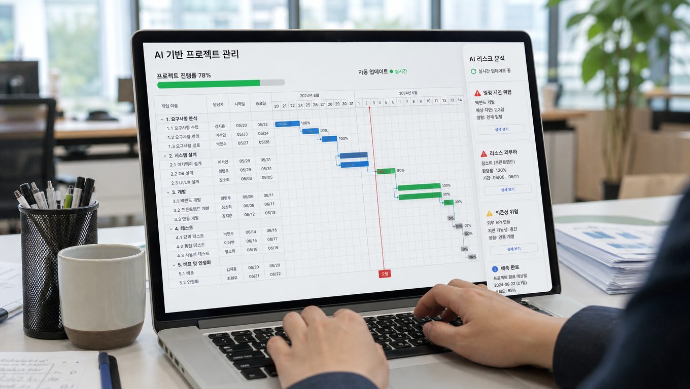 AI로 프로젝트 진행률 관리 자동화하기